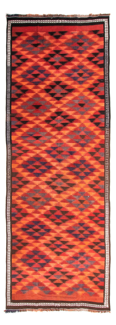 Kilim antiguo Alfombra 148x365cm