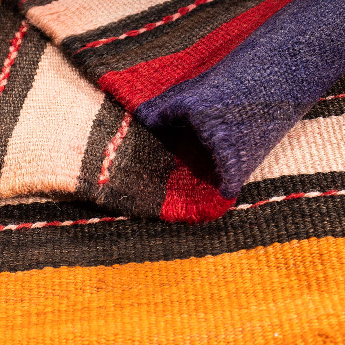 Alfombra Kelim - Antigua - 215 x 180 cm - multicolor