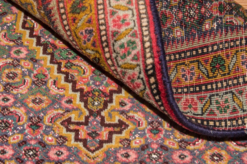 Alfombra Persa - Tabriz - Real - 114 x 73 cm - azul