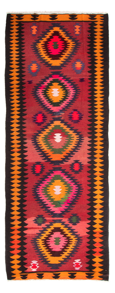 Kilim antiguo Alfombra 130x350cm