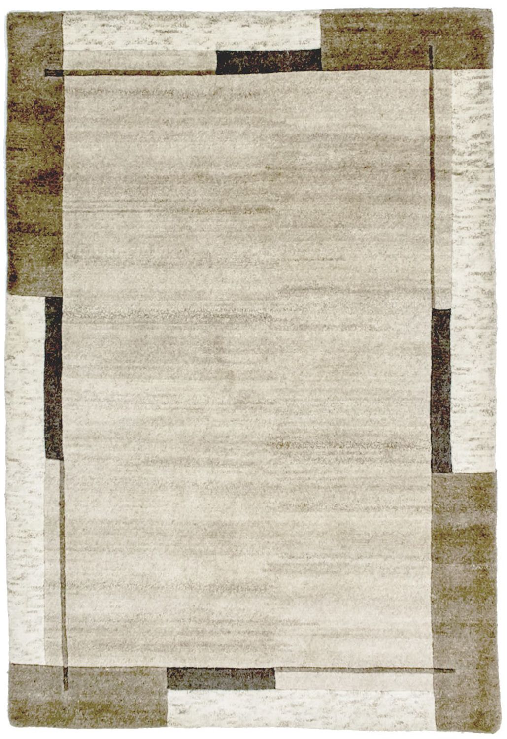Alfombra de Nepal - 178 x 124 cm - beige