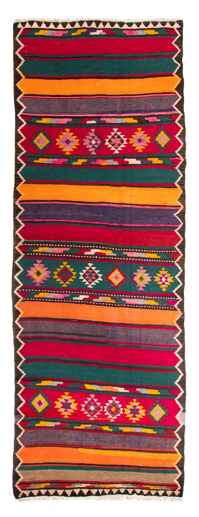 Kilim antiguo Alfombra 130x365cm