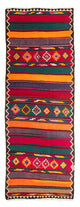Kilim antiguo Alfombra 130x365cm