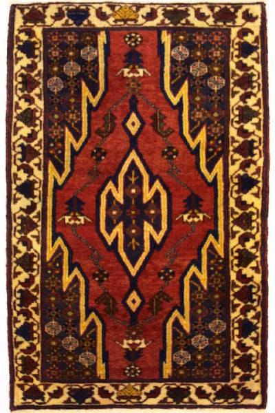 Hamadan Alfombra 85x135cm - Alfombra persa
