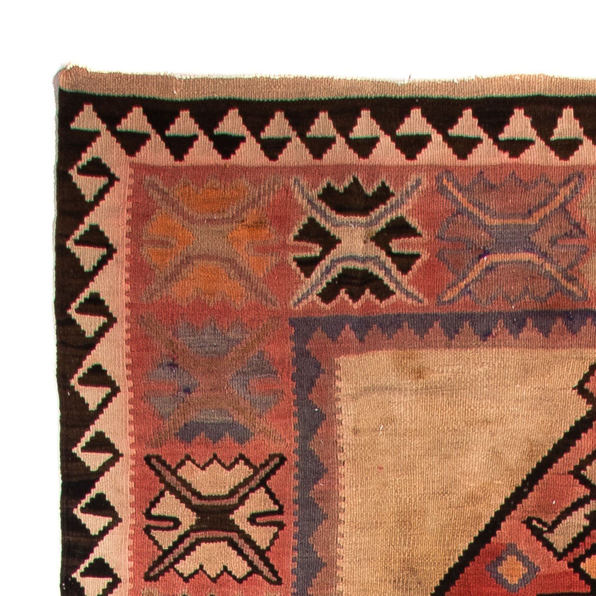 Kilim antiguo Alfombra 155x360cm