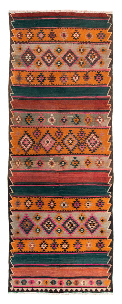 Kilim antiguo Alfombra 145x370cm