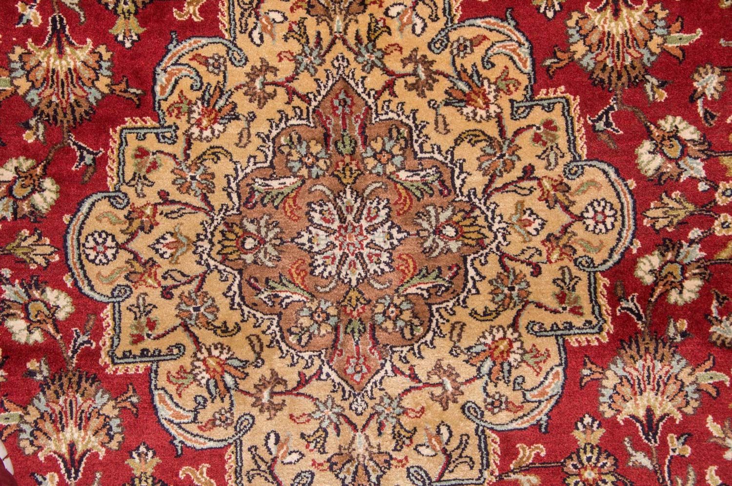 Alfombra de seda - Seda de Cachemira - 245 x 170 cm - rojo