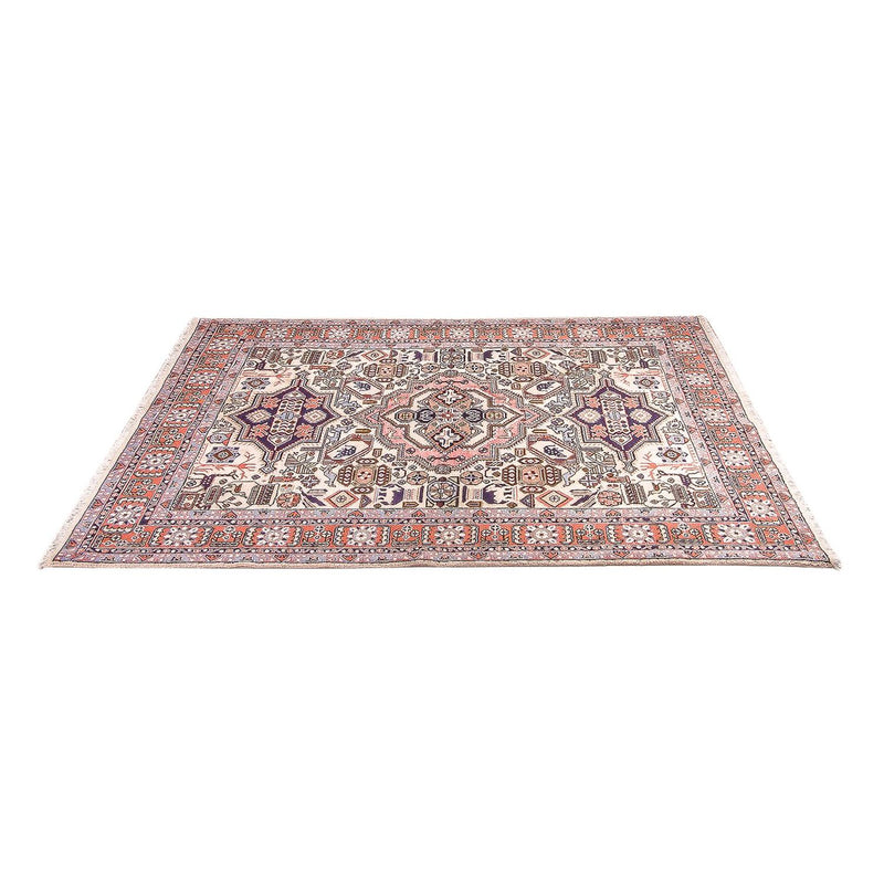 Alfombra persa - Nómada - 200 x 137 cm - rosa
