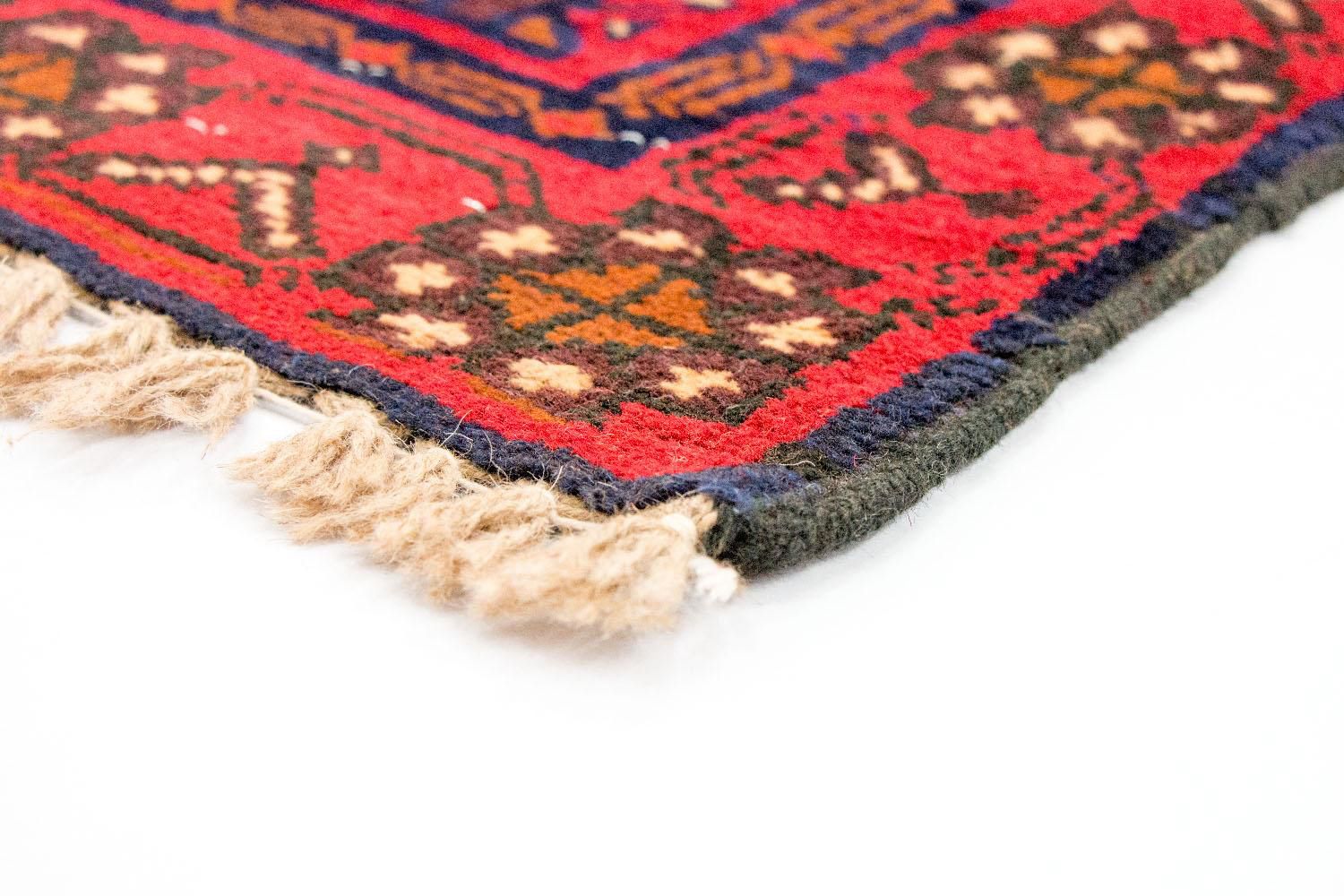 Alfombra Belutsch - 130 x 74 cm - rojo