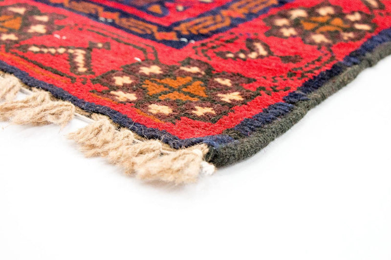 Alfombra Belutsch - 130 x 74 cm - rojo