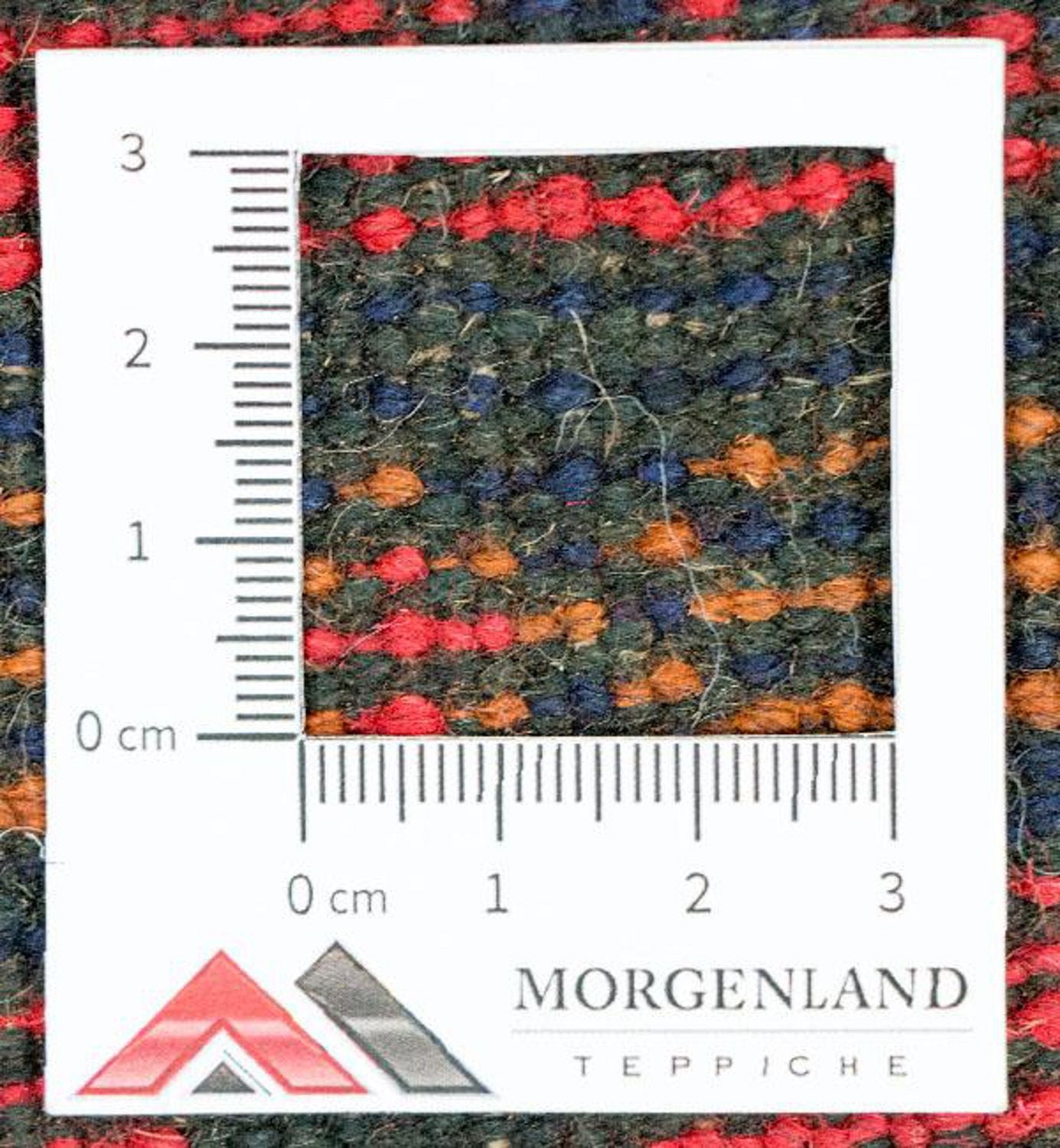 Alfombra Belutsch - 130 x 74 cm - rojo