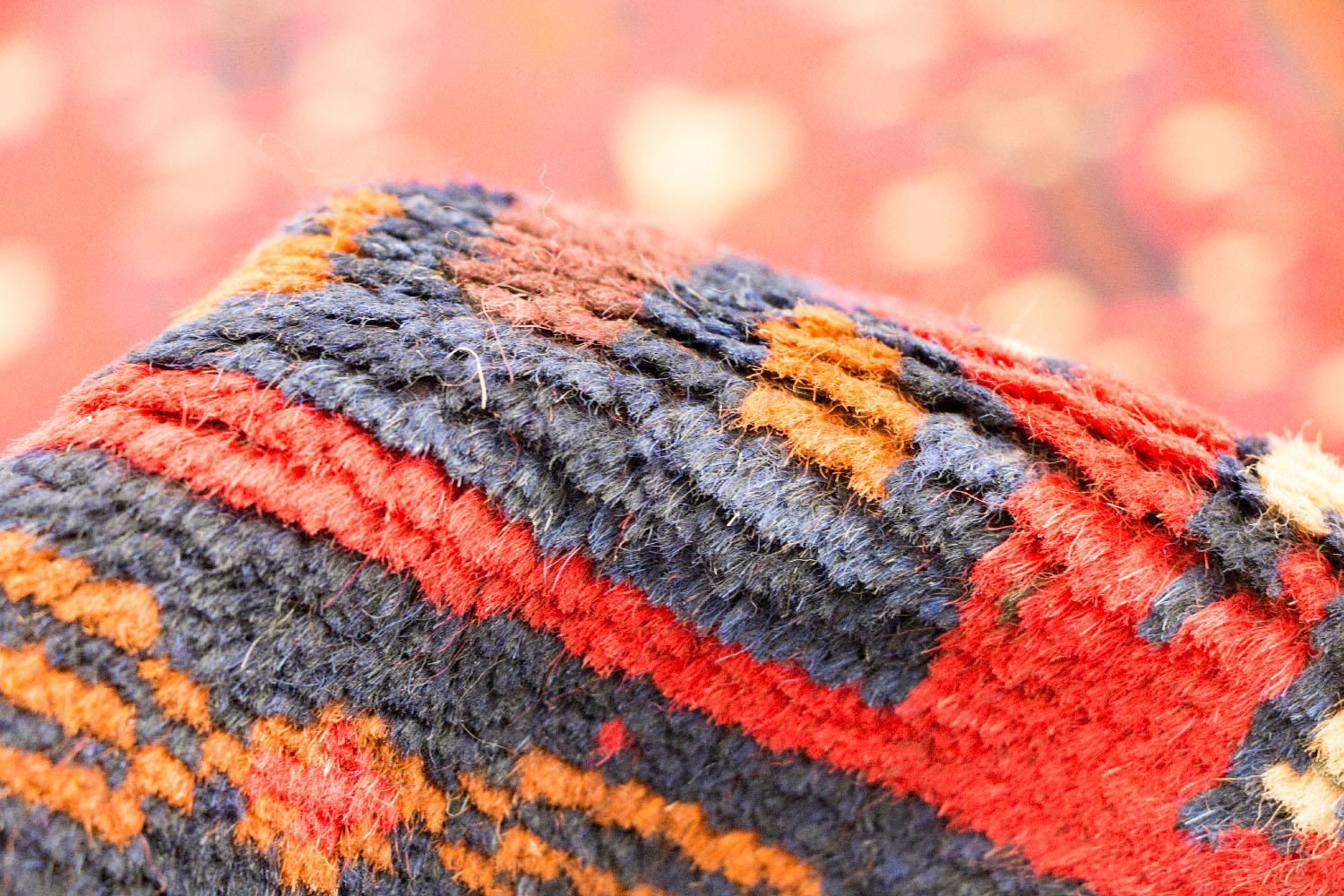 Alfombra Belutsch - 130 x 74 cm - rojo