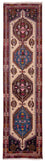 Alfombra de pasillo Alfombra persa - Nómada - 294 x 76 cm - beige