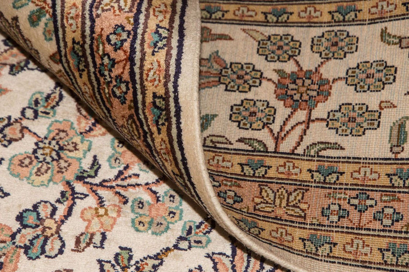 Alfombra de seda - Seda de Cachemira - 295 x 173 cm - beige