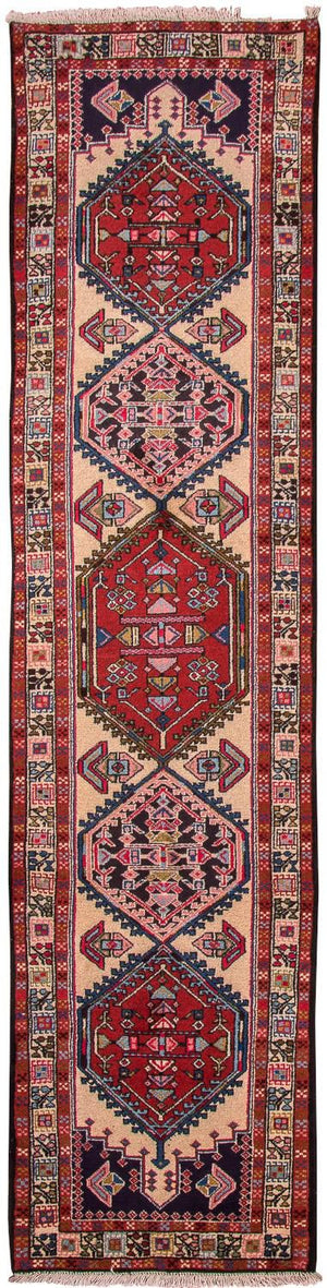 Alfombra de pasillo Alfombra persa - Nómada - 270 x 70 cm - beige