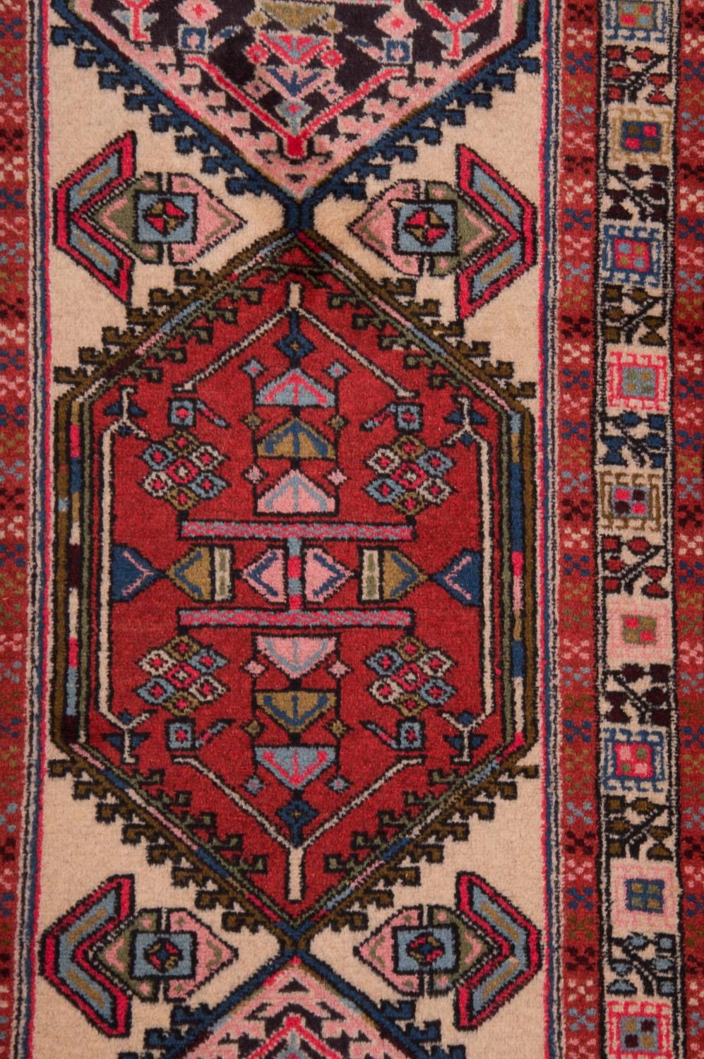 Alfombra de pasillo Alfombra persa - Nómada - 270 x 70 cm - beige
