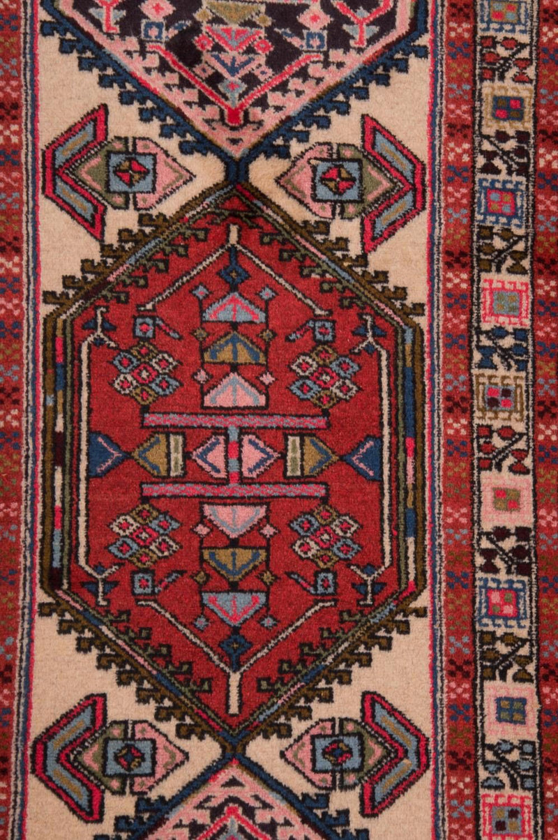 Alfombra de pasillo Alfombra persa - Nómada - 270 x 70 cm - beige