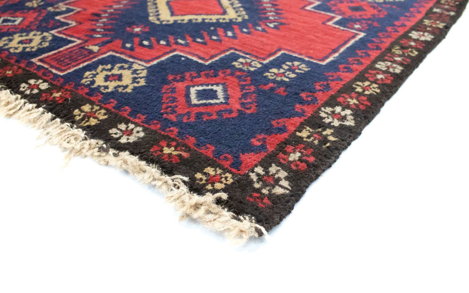 Alfombra Belutsch - 128 x 81 cm - rojo
