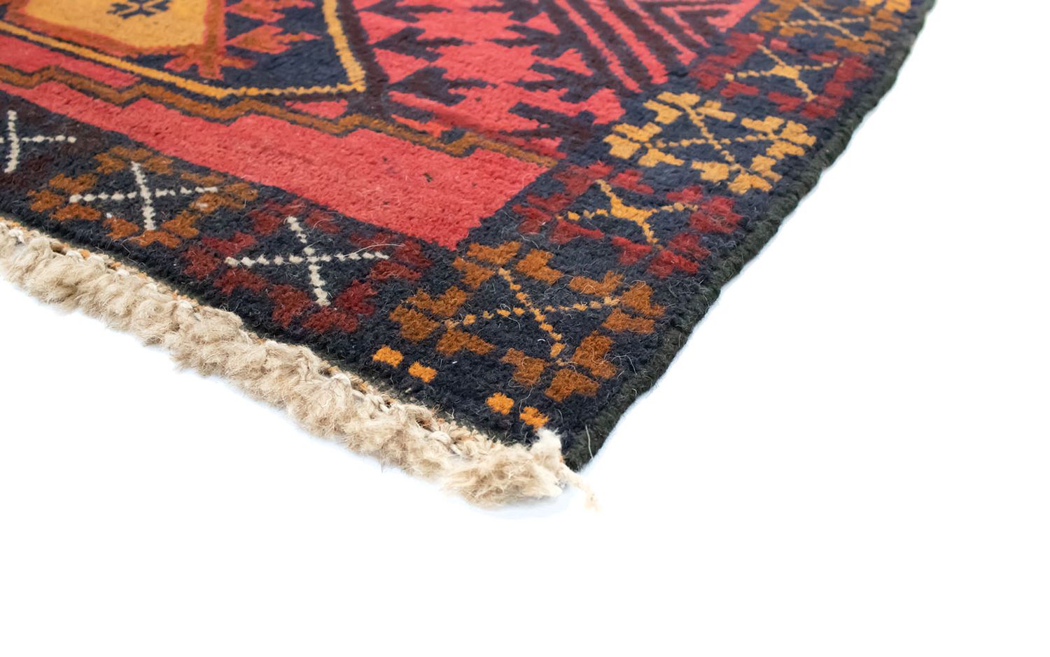 Alfombra Belutsch - 140 x 82 cm - rojo