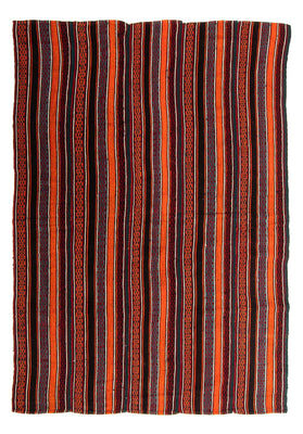 Alfombra Kelim - Antigua - 220 x 155 cm - multicolor