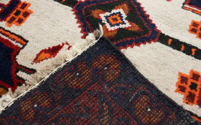 Alfombra Belutsch - 132 x 84 cm - azul