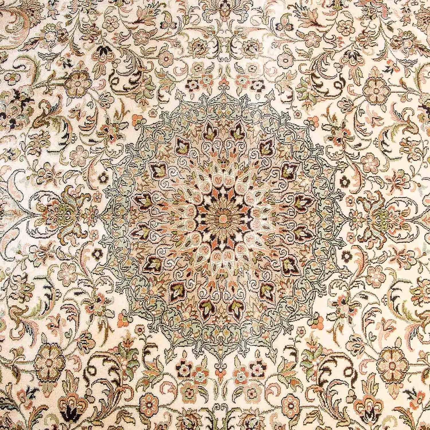 Alfombra de seda - Seda de Cachemira - 314 x 213 cm - beige