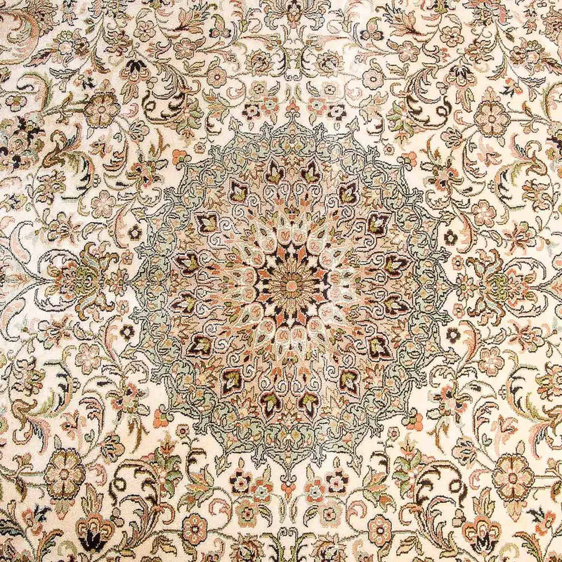 Alfombra de seda - Seda de Cachemira - 314 x 213 cm - beige