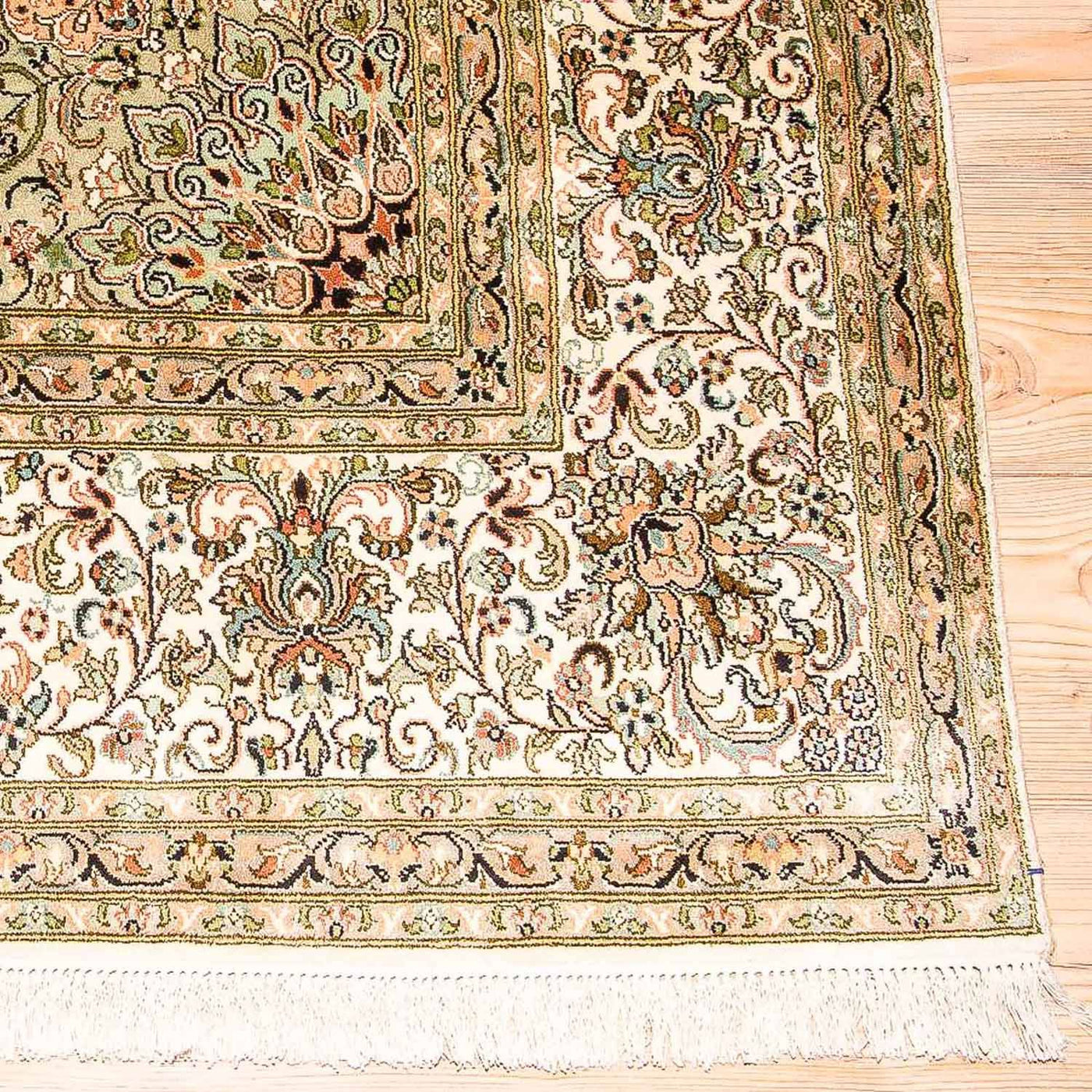 Seda de Cachemira Alfombra 314x213cm - Alfombra oriental