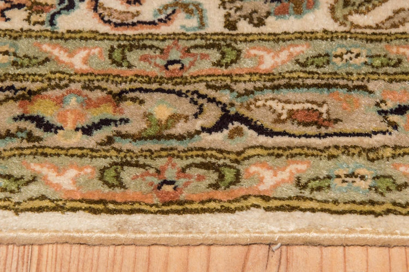 Alfombra de seda - Seda de Cachemira - 314 x 213 cm - beige
