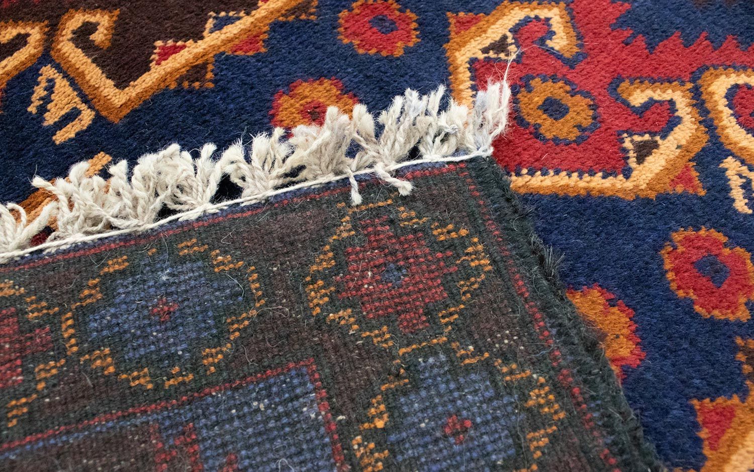Alfombra Belutsch - 130 x 74 cm - azul