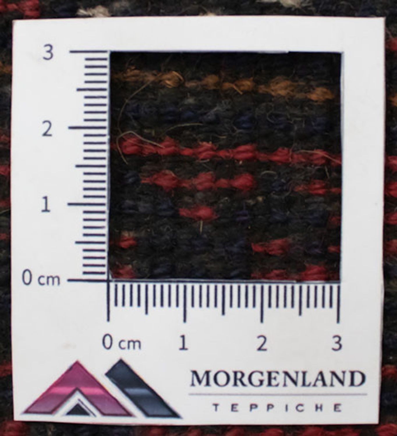 Alfombra Belutsch - 126 x 74 cm - rojo