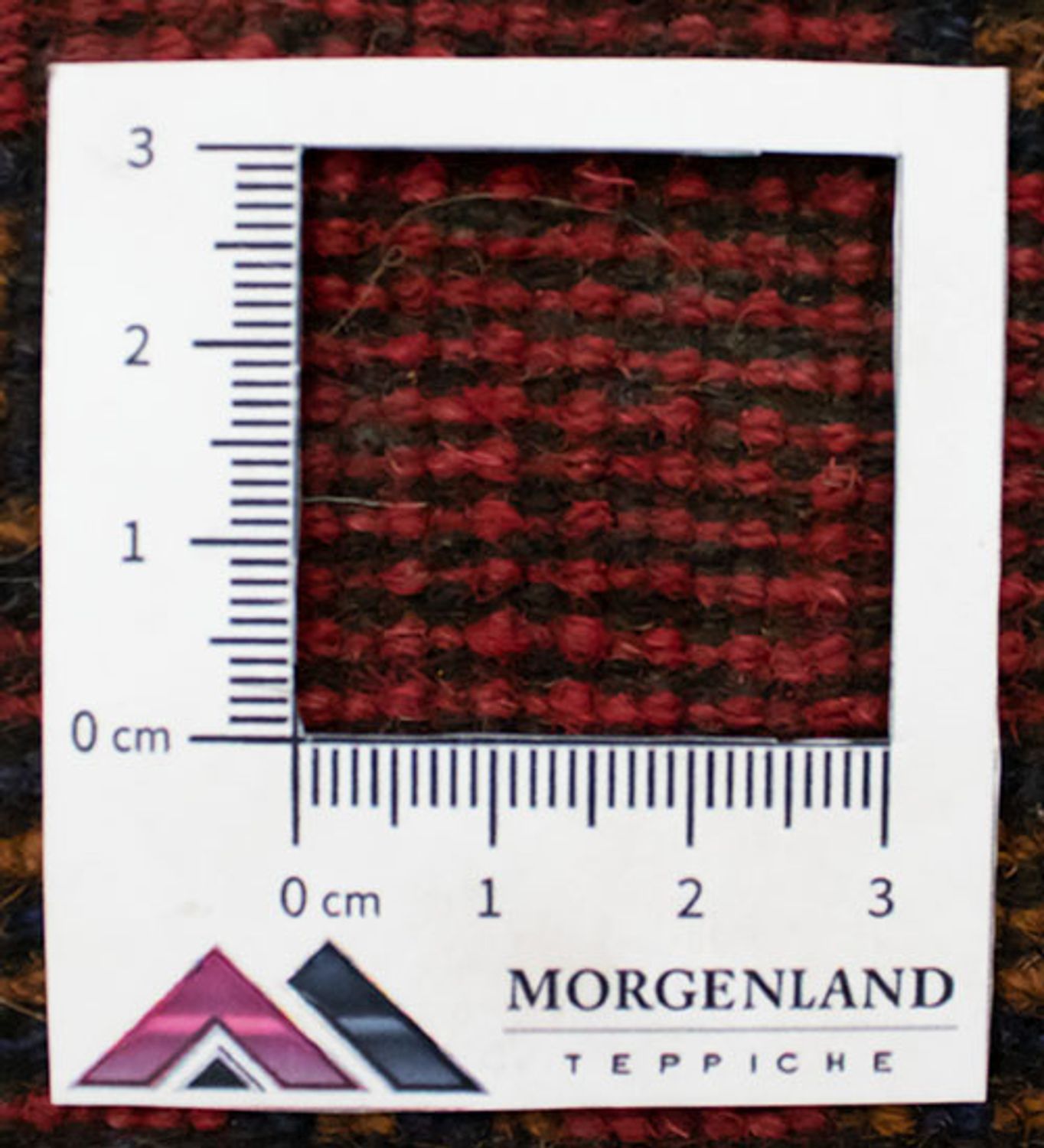 Alfombra Belutsch - 129 x 74 cm - rojo
