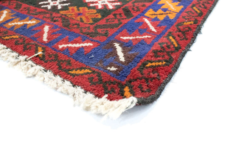 Alfombra Belutsch - 130 x 88 cm - rojo