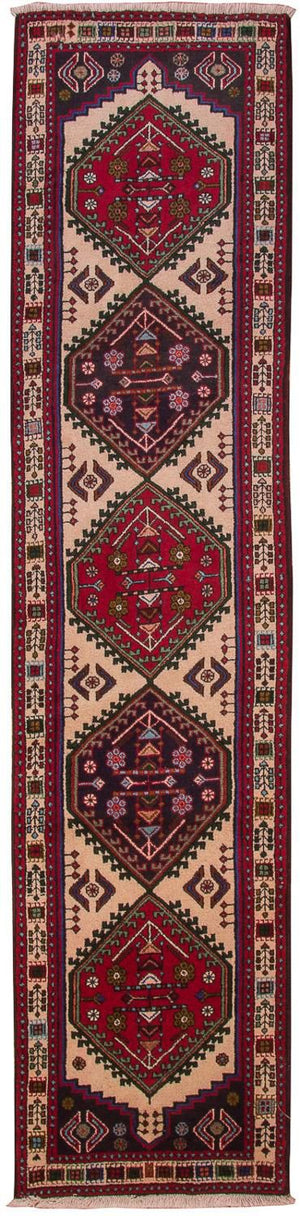 Alfombra de pasillo Alfombra persa - Nómada - 290 x 70 cm - beige