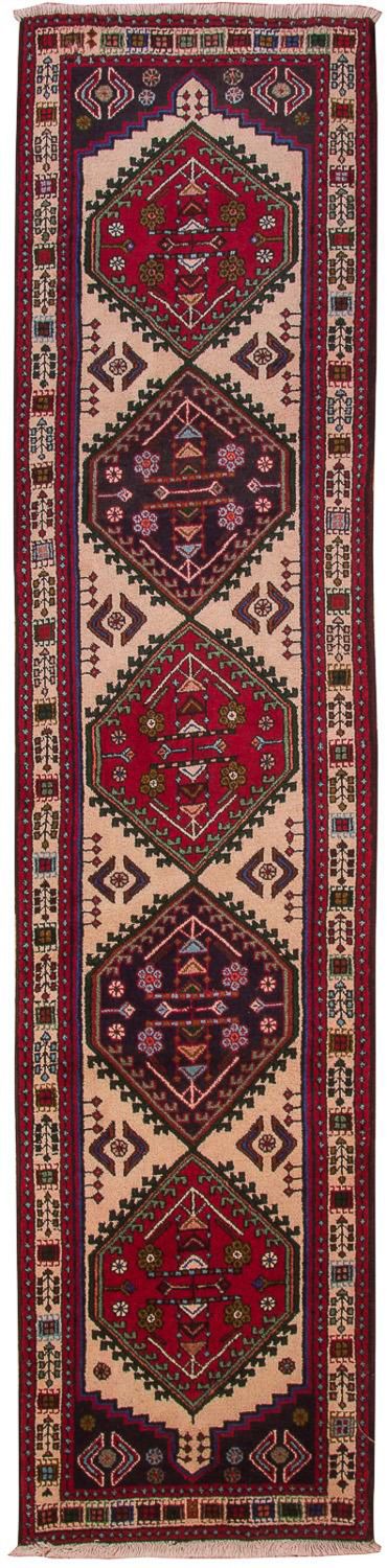 Alfombra de pasillo Alfombra persa - Nómada - 290 x 70 cm - beige