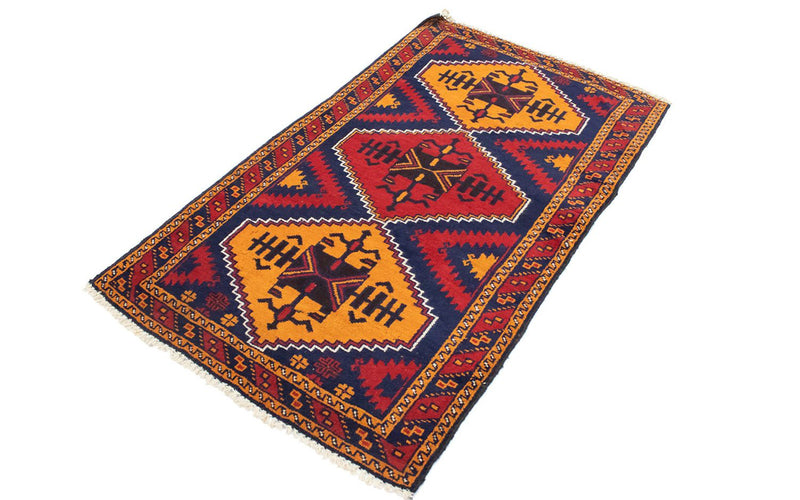 Alfombra Belutsch - 138 x 85 cm - azul