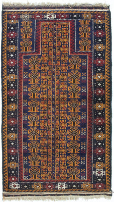 Alfombra Belutsch - 140 x 80 cm - multicolor