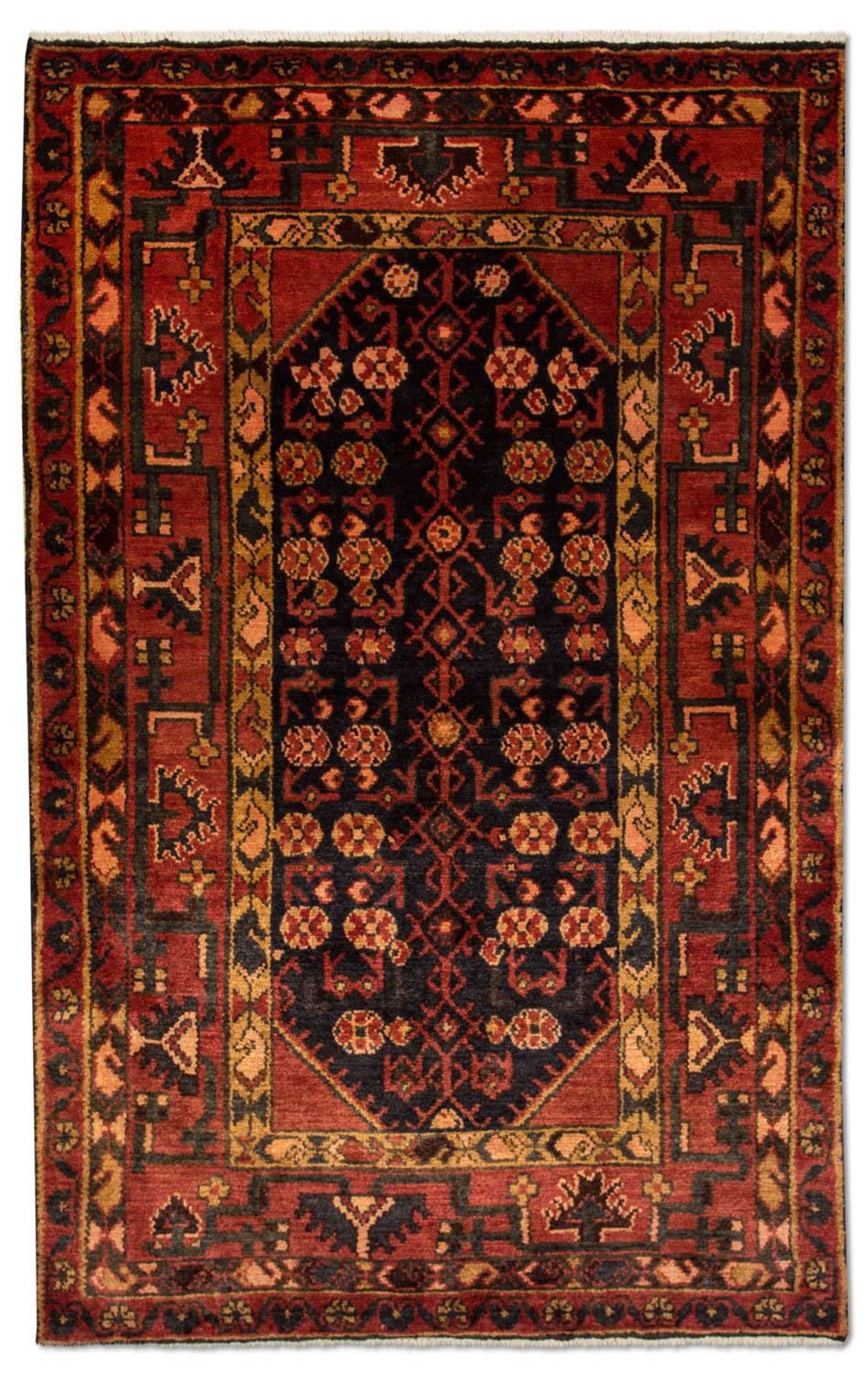 Alfombra persa - Nómada - 173 x 107 cm - azul oscuro