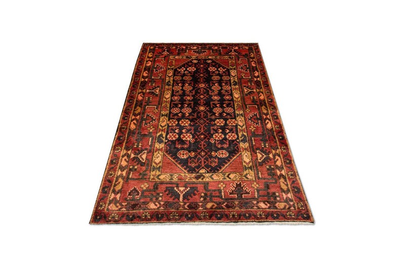 Alfombra persa - Nómada - 173 x 107 cm - azul oscuro