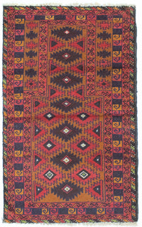 Alfombra Belutsch - 146 x 86 cm - multicolor