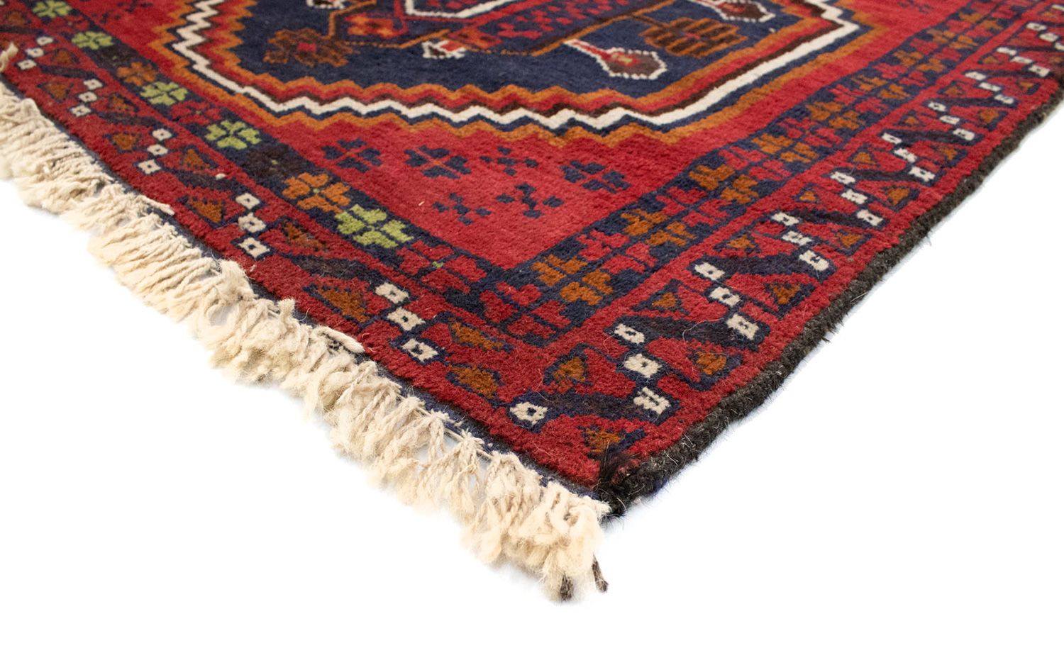 Alfombra Belutsch - 129 x 78 cm - rojo