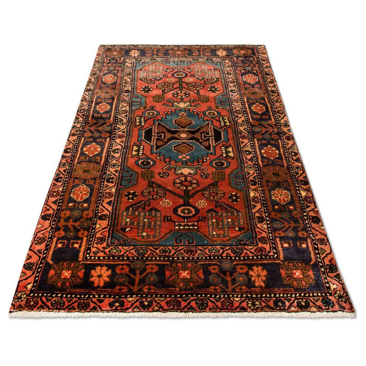 Alfombra persa - Nómada - 175 x 109 cm - multicolor