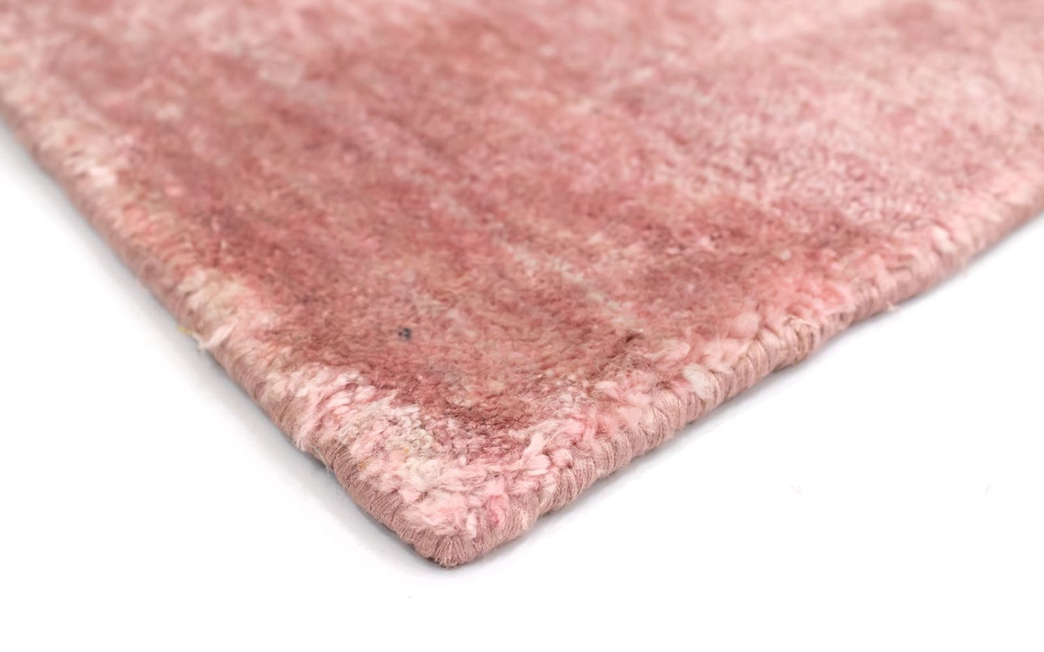 Alfombra de viscosa cuadrado  - 35 x 35 cm - rosa