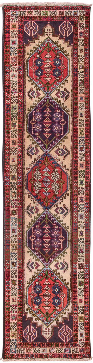 Alfombra de pasillo Alfombra persa - Nómada - 293 x 72 cm - beige