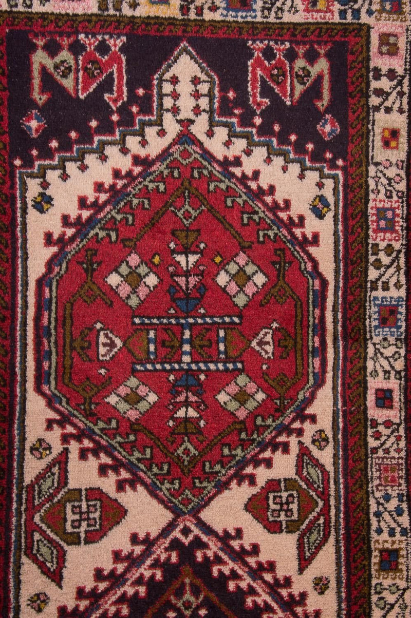 Alfombra de pasillo Alfombra persa - Nómada - 293 x 72 cm - beige