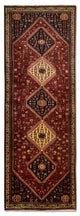 Alfombra de pasillo Alfombra persa - Nómada - 278 x 92 cm - rojo