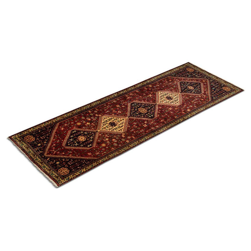 Alfombra de pasillo Alfombra persa - Nómada - 278 x 92 cm - rojo