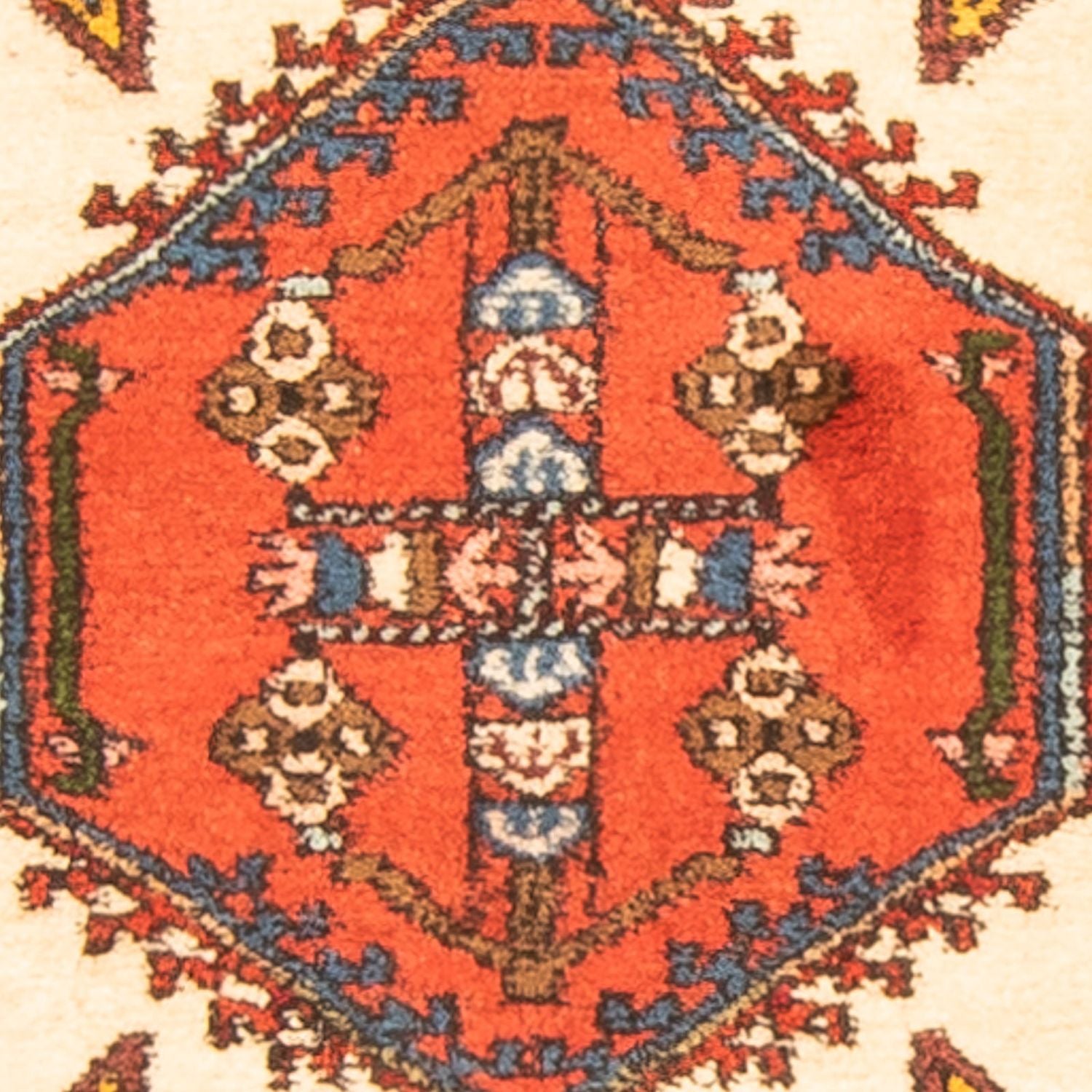 Alfombra de pasillo Alfombra persa - Nómada - 295 x 68 cm - beige