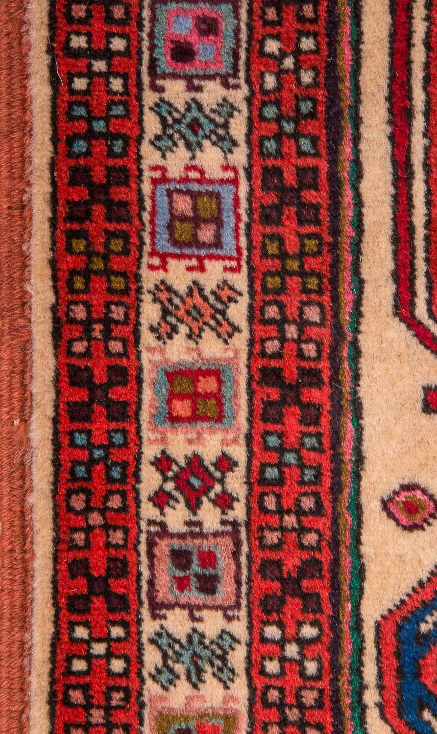 Alfombra de pasillo Alfombra persa - Nómada - 296 x 75 cm - beige