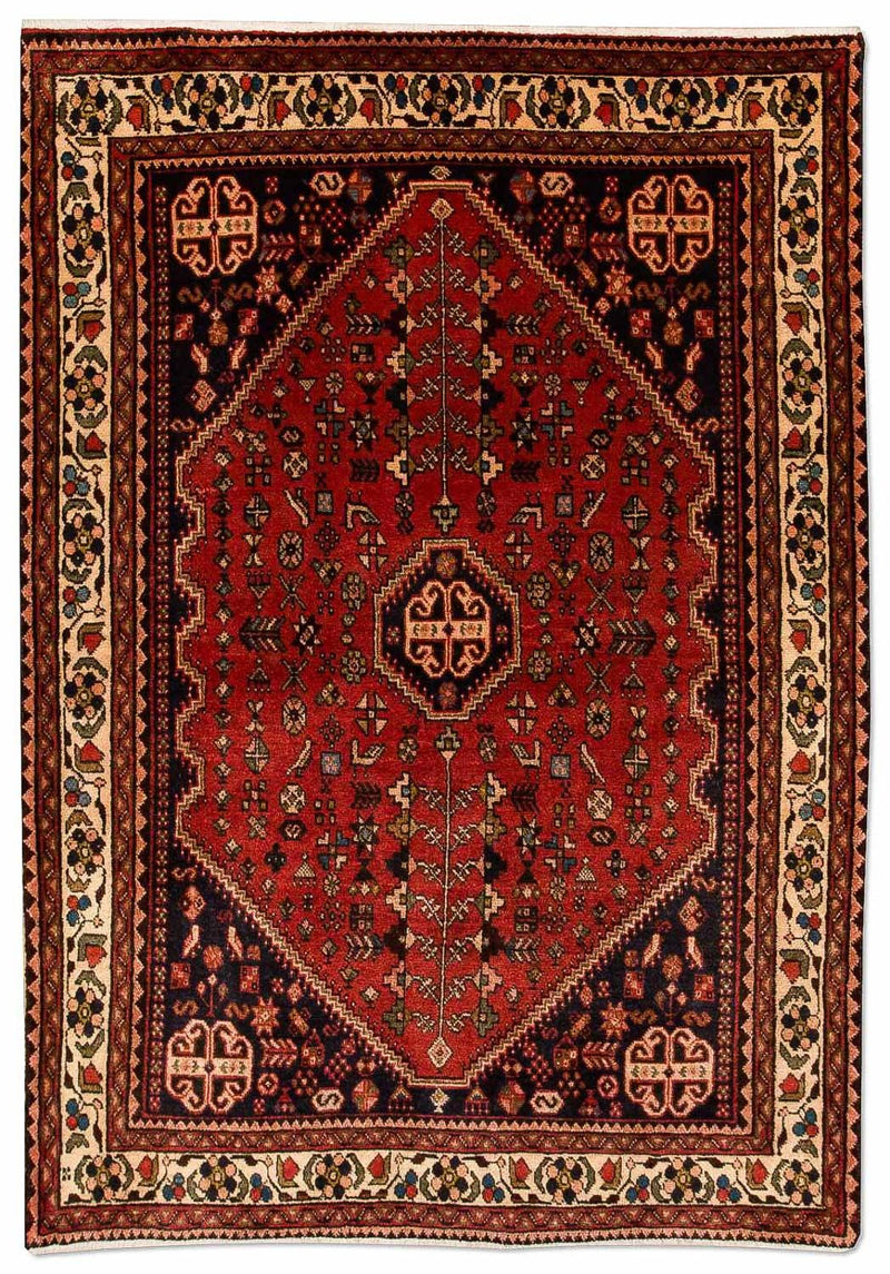 Alfombra persa - Nómada - 151 x 103 cm - rojo